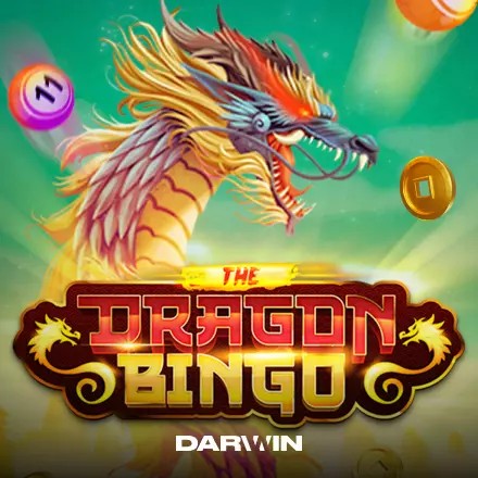 Dragon Bingo by Darwin Gaming, showcased at getyourmug.coffee – game logo