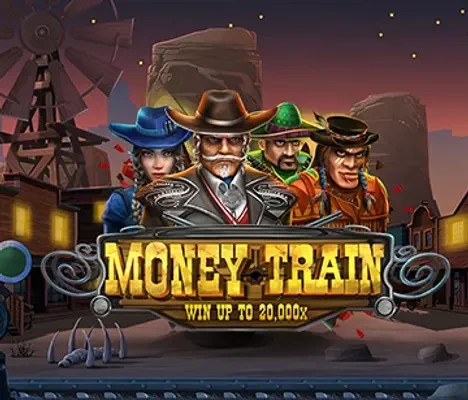 Official Slots logo: Money Train by Relax Gaming at Bwin Casino