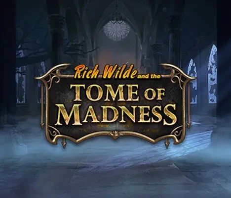 Tome of Madness slot logo by Play'n GO at Bwin Casino