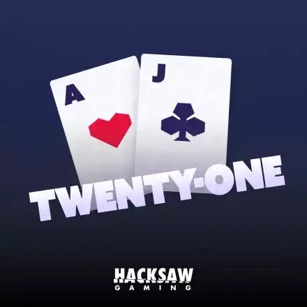 Official Table Games logo: Twenty-One by Hacksaw Gaming at Bwin Casino